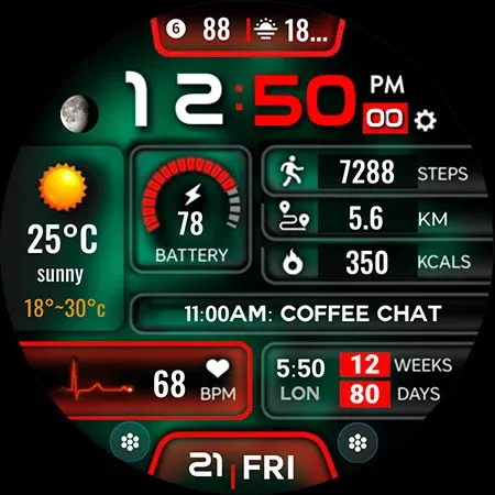 ML2U 228 Watch Face screenshot 26