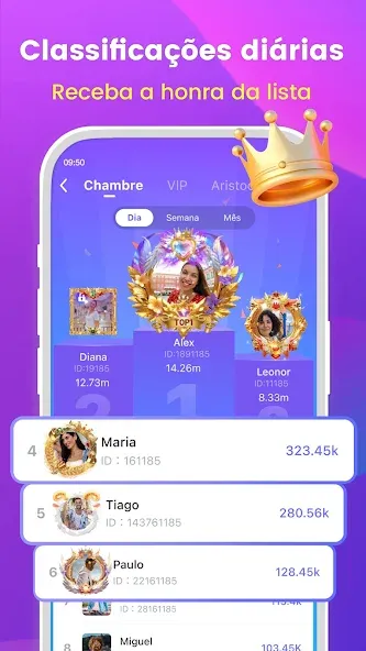 Hiya: Chat Voz, Jogos, Festa screenshot 5