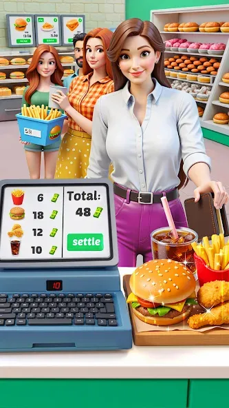 Happy Cooking Merge™ screenshot 3