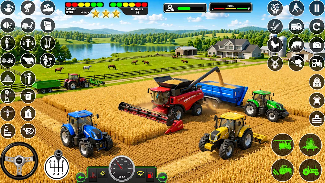 Real Tractor Farming Game screenshot 2