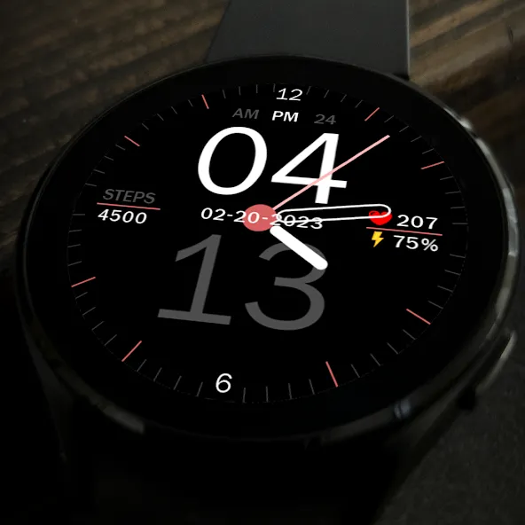 Key027 Hybrid Watch Face screenshot 6