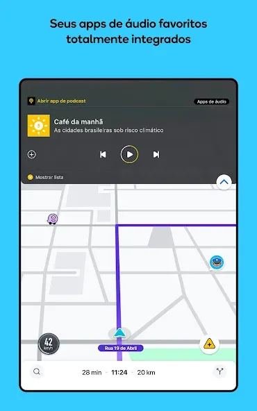 Waze – GPS e Trânsito ao vivo screenshot 16
