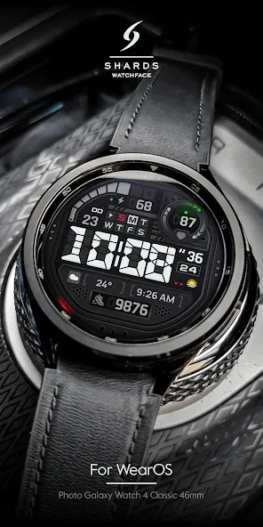 SH073 Watch Face, WearOS watch screenshot 4