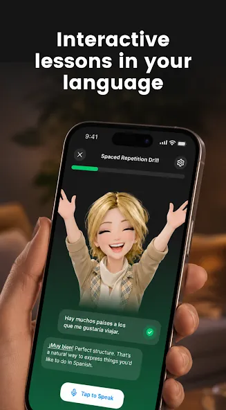 Langotalk: AI Language Tutor screenshot 2