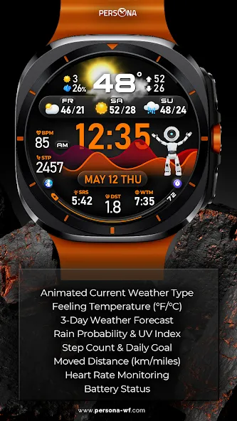PER33 Ultra Chart Watch Face screenshot 35