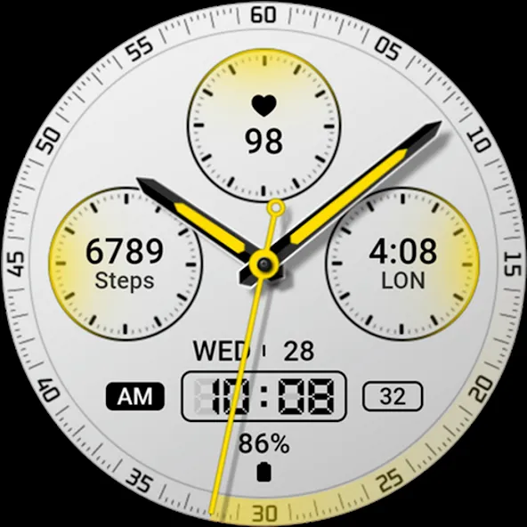 Watch face 10h08.com #126 screenshot 29
