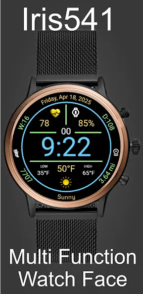 Digital Weather Watch Iris541 screenshot 2