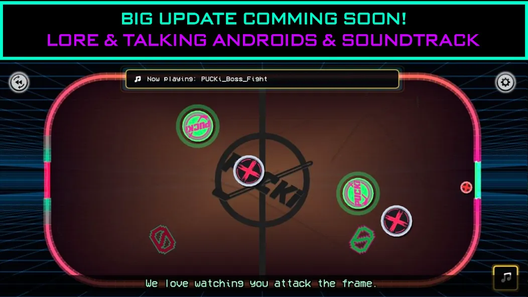 PUCKi: Tabletop Hockey game screenshot 3