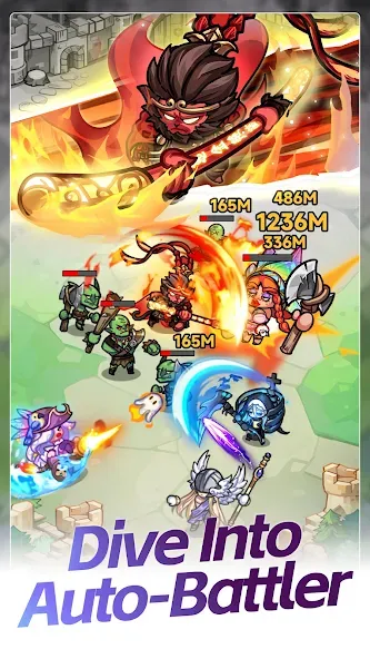 Color x Warriors: Merge War screenshot 5