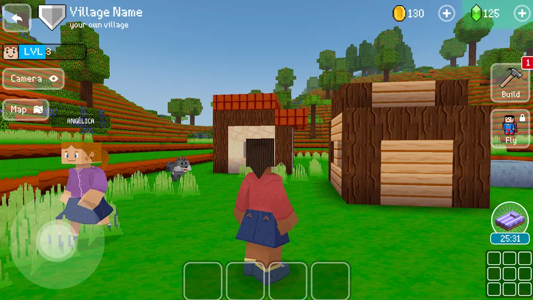 블록 크래프트 3D(Block Craft): 건설 게임 screenshot 8