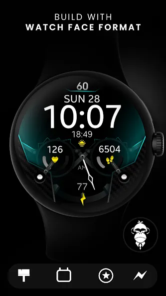 Dream 113 digital watch face screenshot 4