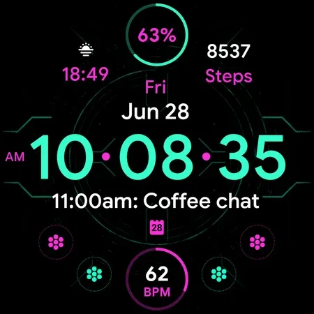 Ingress Digital - watch face screenshot 13