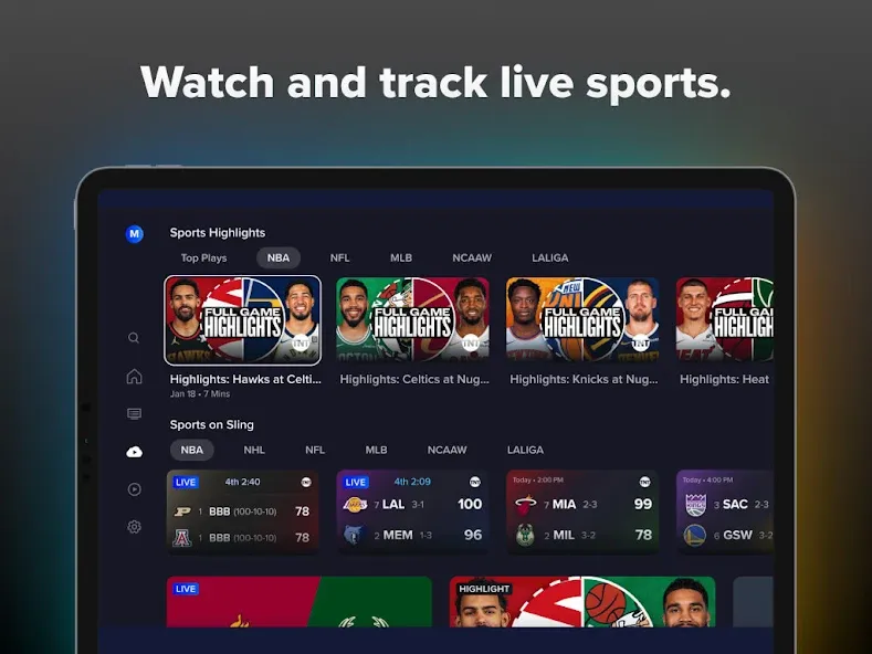 Sling: Live TV + Freestream screenshot 7