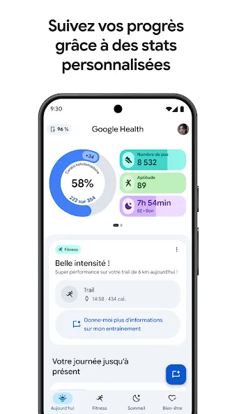 Google Health (Fitbit) screenshot 1