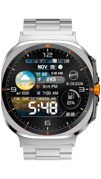NTV509 - Informative watchface screenshot 2