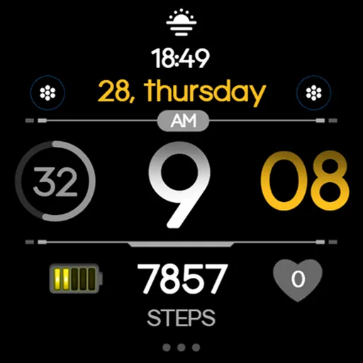 OMG 458 - Minimal Watch Face screenshot 28