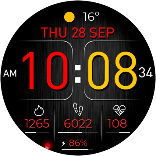 Digital DIGR URX07 Watch face screenshot 17