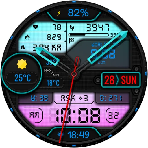 MONOTANA CTS51 Watch face screenshot 22