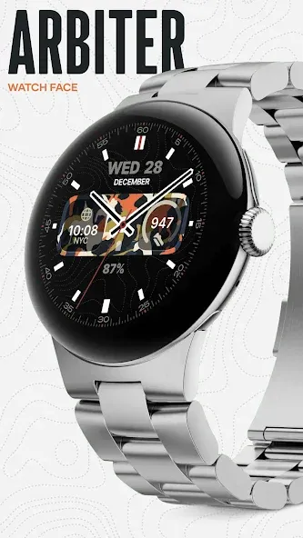 Arbiter Analog Watch Face screenshot 8