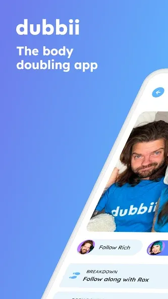 dubbii: the body doubling app screenshot 9