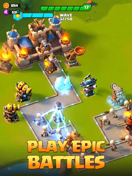 Arcane Arena: Tower Defense TD screenshot 9
