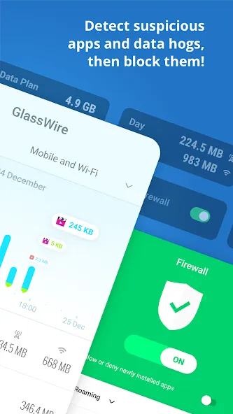 GlassWire Data Usage Monitor screenshot 2