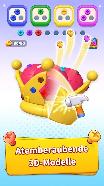 Unscrew 3D: Schrauben Spiel screenshot 3