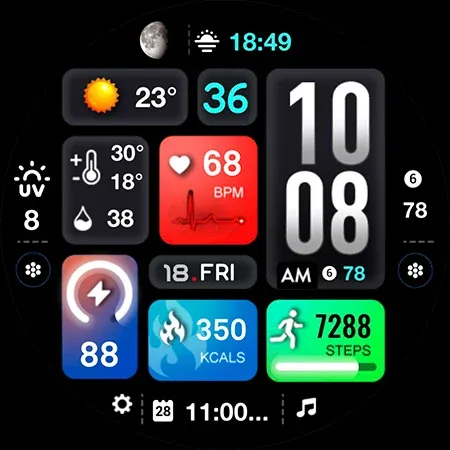 ML2U 242 Watch Face screenshot 29