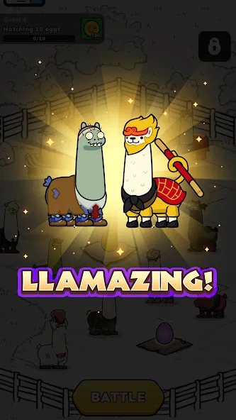 Mutant Llama: IDLE Breed Games screenshot 8