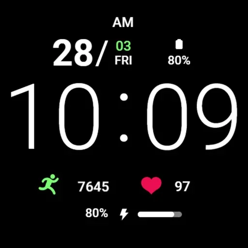 ZKin Watch Minimalist Black screenshot 33