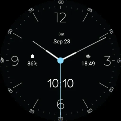 Simplicity - Wear OS WatchFace screenshot 24