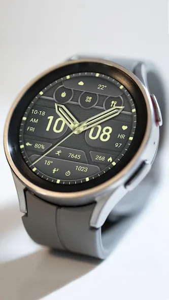 ZKin Watch Face Texture Yellow screenshot 4