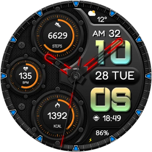 Hybrid GIMAGO URX19 Watch face screenshot 22