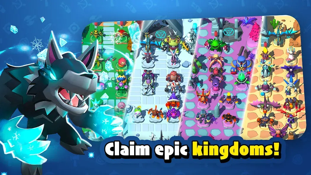 Idle Monster TD: Monster Games screenshot 1