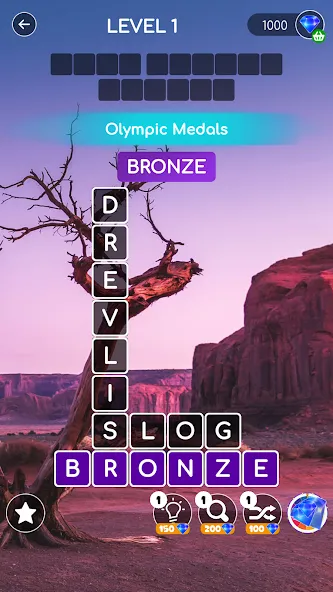 Calming Word Blocks screenshot 1