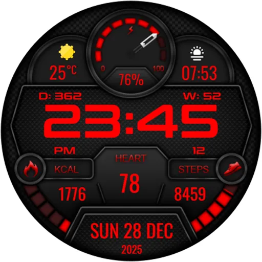 Nexus Digital Watch Face screenshot 19