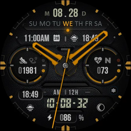 KF162 WATCH FACE screenshot 15