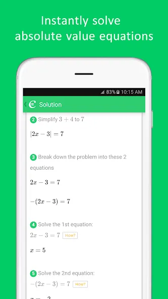 Cymath - Math Problem Solver screenshot 6