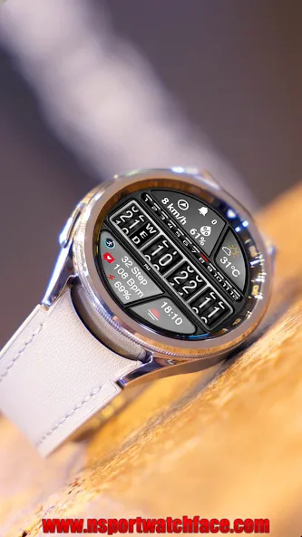 N-SPORT580 Flip Digital Watch screenshot 8