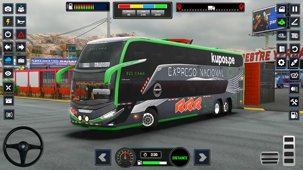 Euro Bus Driving Bus Simulator screenshot 7
