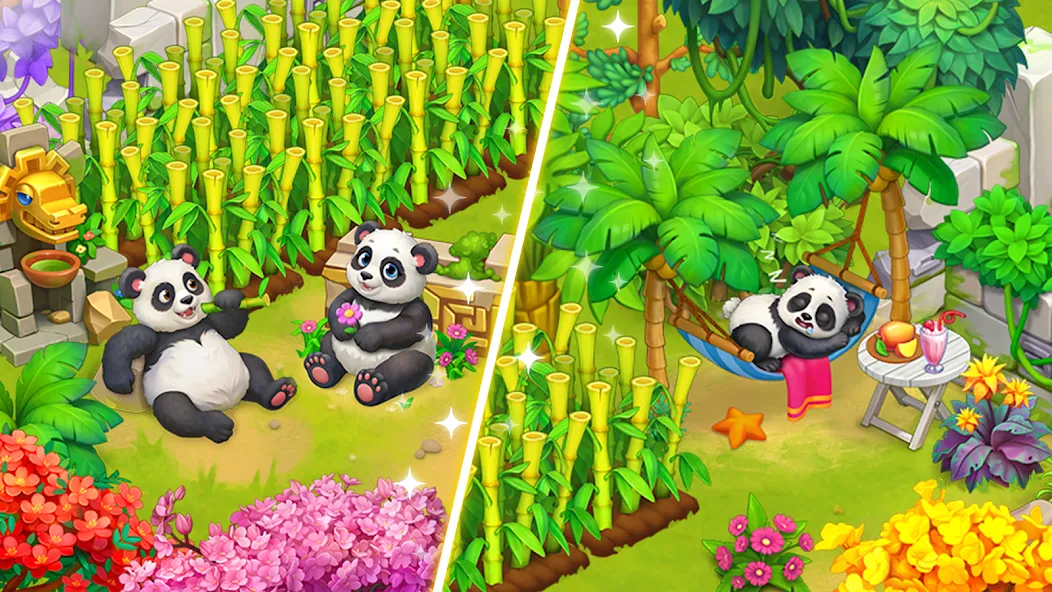 Lost Island:Merge Farm Village screenshot 6