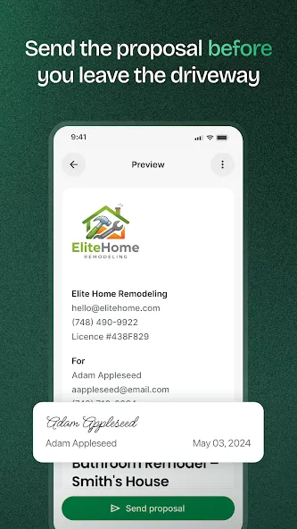 Handoff Construction Estimator screenshot 5