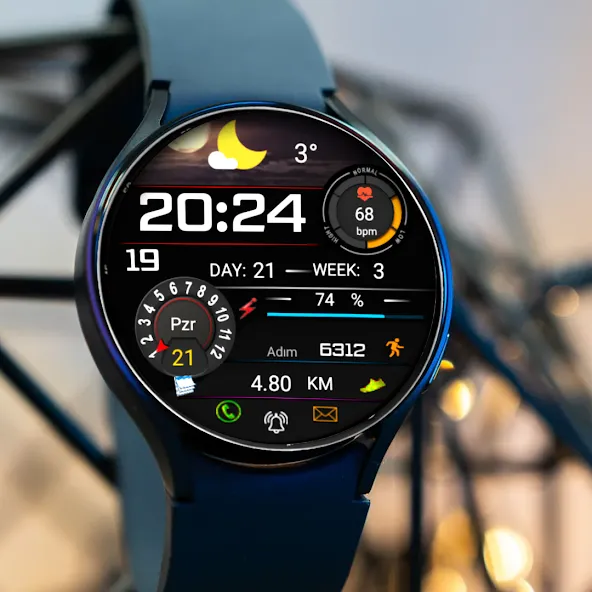 FS W254 Watch face screenshot 3