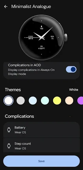 Minimalist Analogue Watch Face screenshot 5