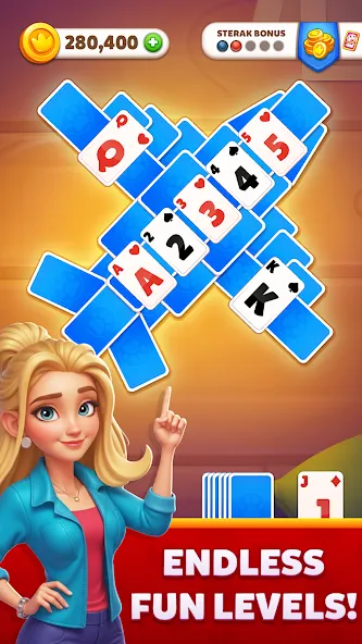Royal TriPeaks Solitaire Fun screenshot 2