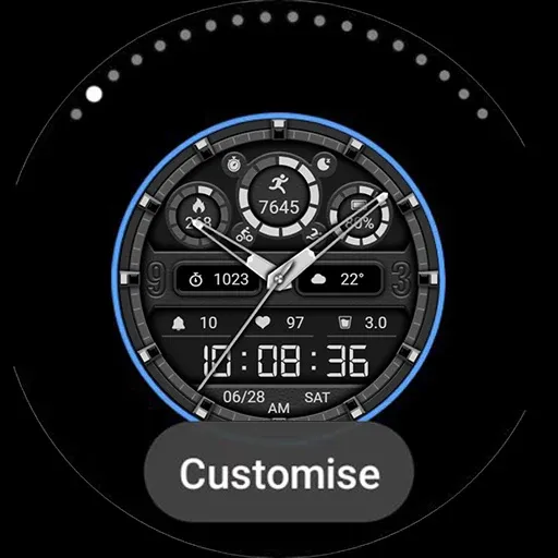 Retro Dim Texture ZKin Watch screenshot 38