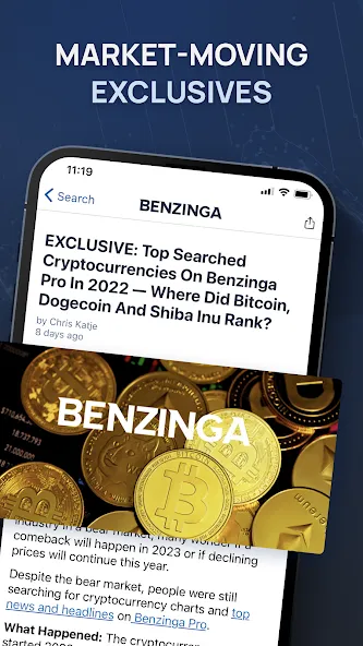 Benzinga Financial News & Data screenshot 1