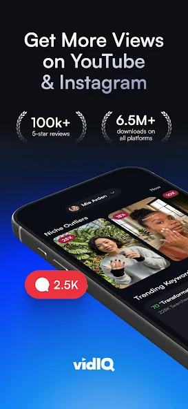 vidIQ for YouTube & Instagram screenshot 1