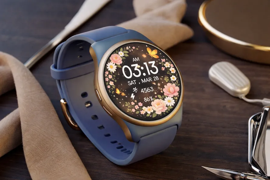 Cute Floral Aesthetic Watch screenshot 4
