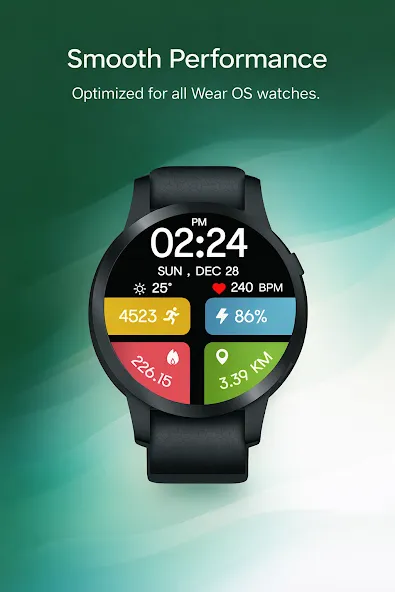 Color FitnessTracker WatchFace screenshot 5